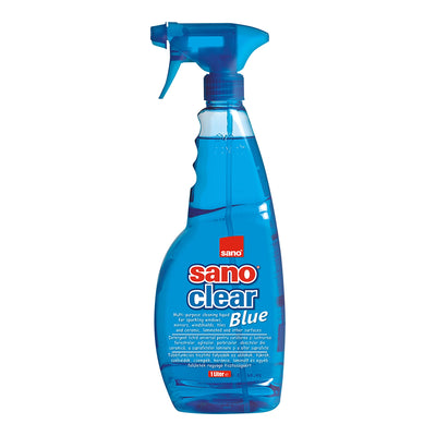 Solutie curatat geamuri SanoClear rezerva 750ml