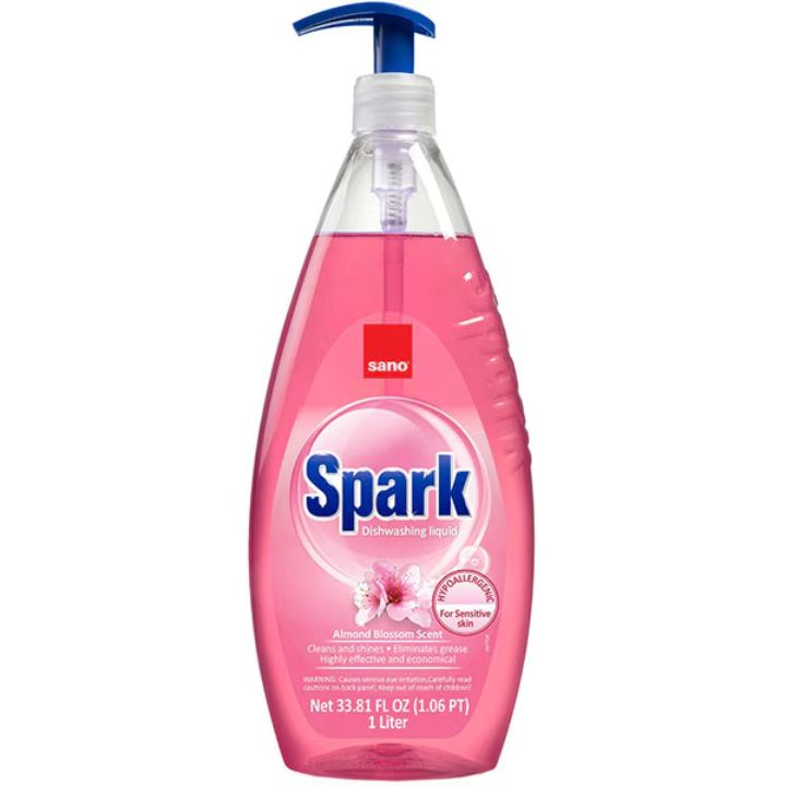 Detergent Vase Lichid Sano Spark 700Ml - Flori de Migdal