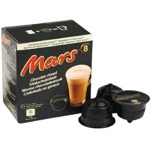 Mars Ciocolata Calda, Compatibil Nescafe Dolce Gusto 8 Capsule