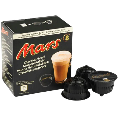 Mars Ciocolata Calda, Compatibil Nescafe Dolce Gusto 8 Capsule