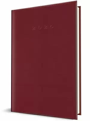 Agenda Herlitz datata 2026, A5, 352 pagini, culoare bordo
