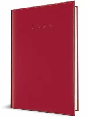 Agenda Herlitz datata 2026, A5, 352 pagini, culoare rosu