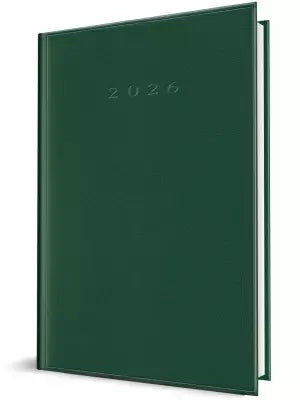 Agenda Herlitz datata 2026, A5, 352 pagini, culoare verde