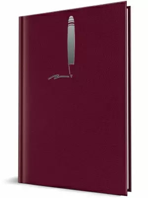 Agenda A5 Nedatata Herlitz 224 Pagini Bordo