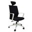 Scaun de birou mesh HIRO H - alb/negru