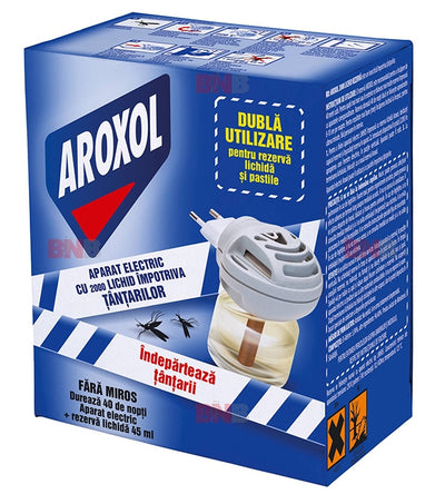 Aparat electric lichid antitatari cu rezerva Aroxol