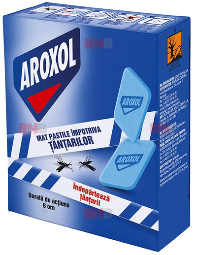 Rezerva pastile aparat electric antitantari Aroxol 30buc