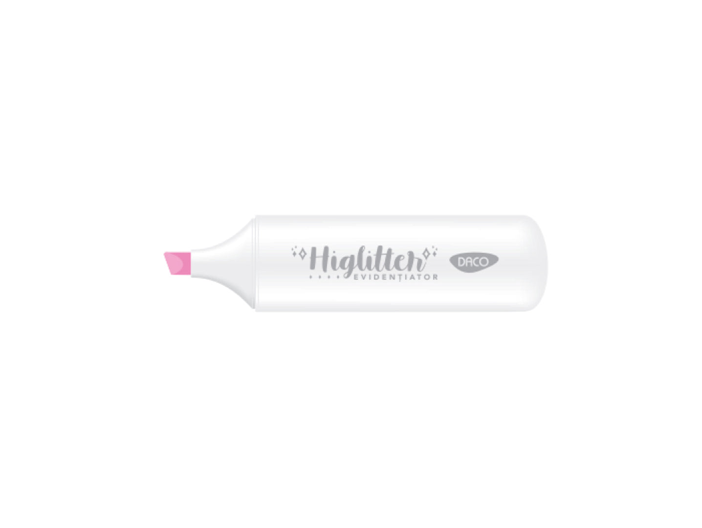 MARKER EVIDENTIATOR GLITTER DACO ROZ MK404RZ