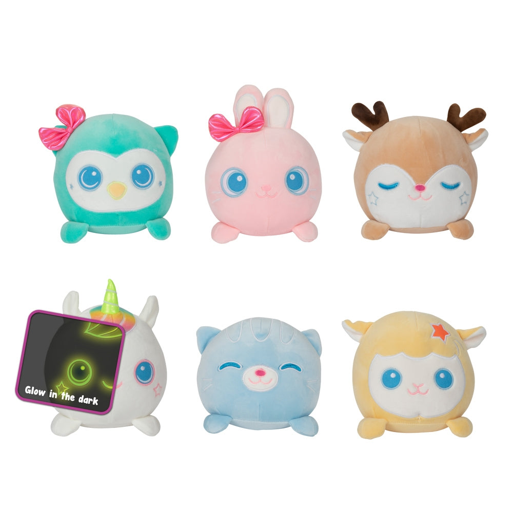 Mini animăluțe din pluș de 8 cm Toi-Toys disponibile în 12 modele diferite pentru copii