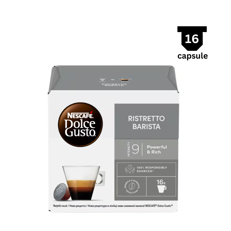 Cafea capsule Nescafè Dolce Gusto Ristretto Barista- 16 Capsule