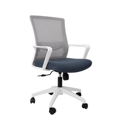 Scaun de birou mesh PARIS A - gri deschis/gri
