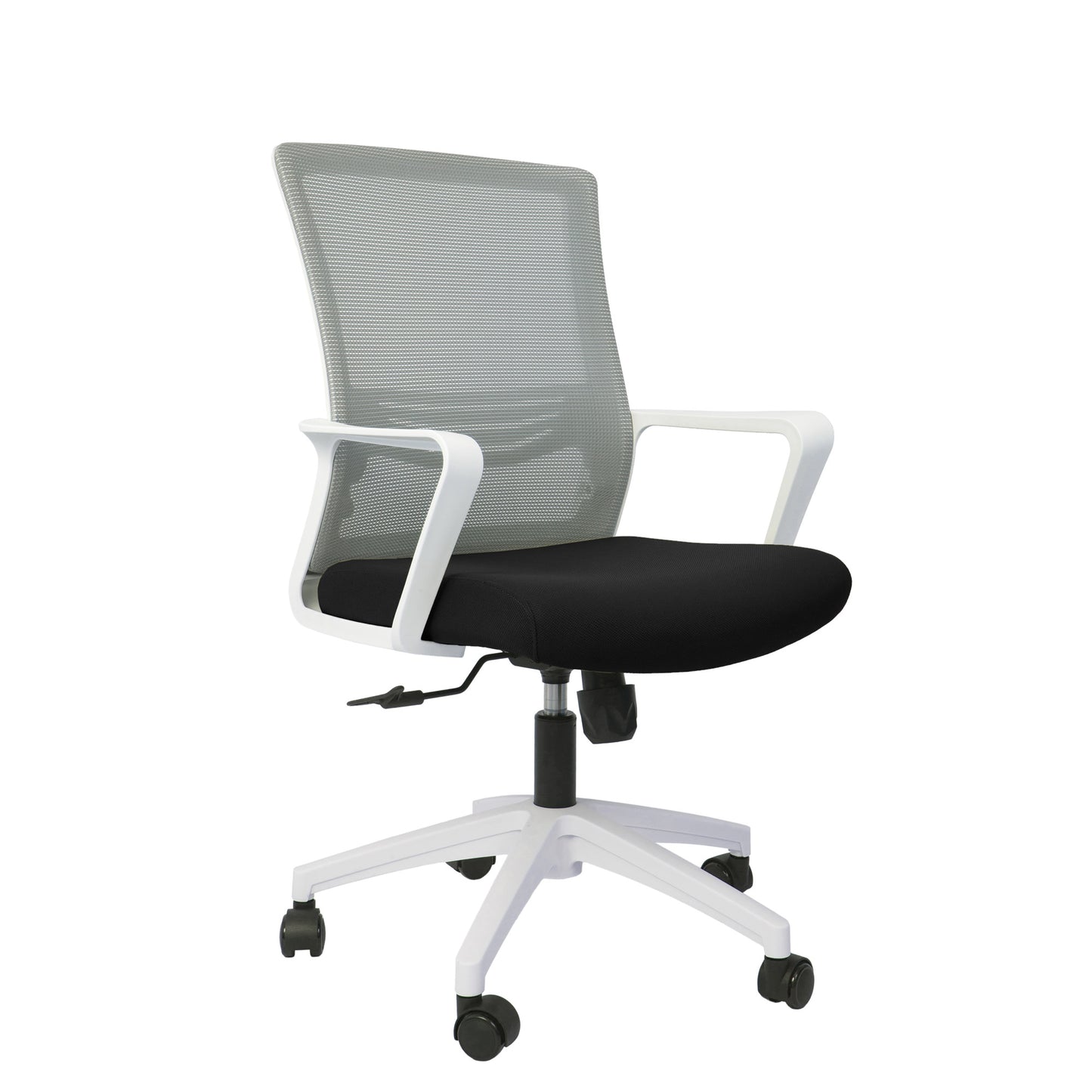 Scaun de birou mesh PARIS A - gri deschis/negru