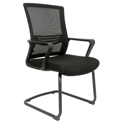 Scaun de birou mesh PARIS V - negru/negru
