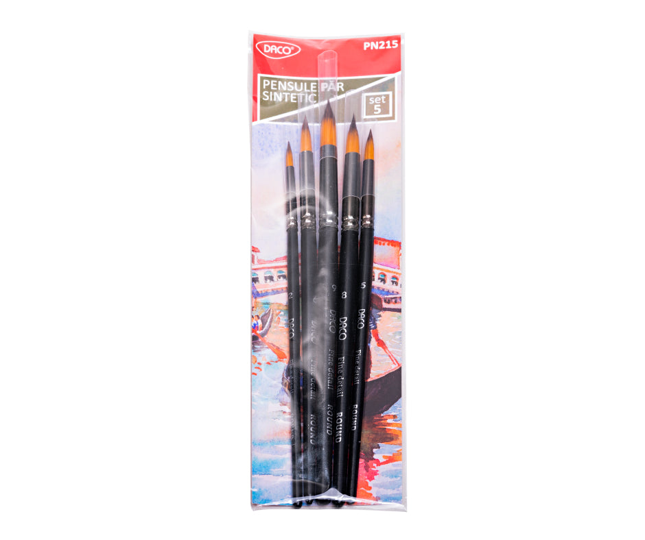 PENSULE SET 5 PAR SINTETIC ROTUND DACO PN215