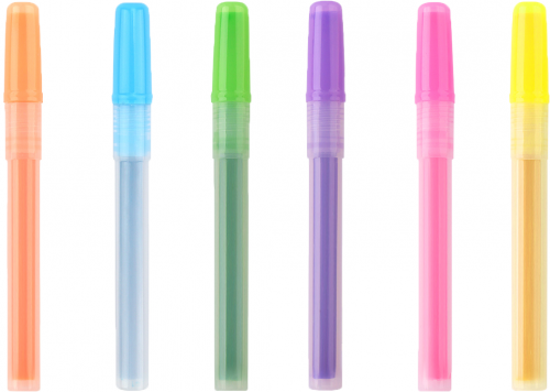 Rezerva Textmarker Retractabil Writech Neon Verde