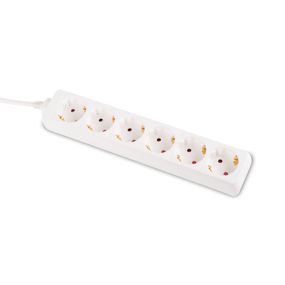 Prelungitor electric interior 3 metri, 6 prize, cablu 3x1 mm?