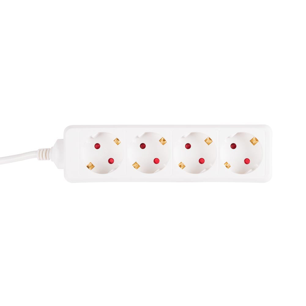 Prelungitor electric 1.5 m, 4 prize, cablu 3x1 mm?