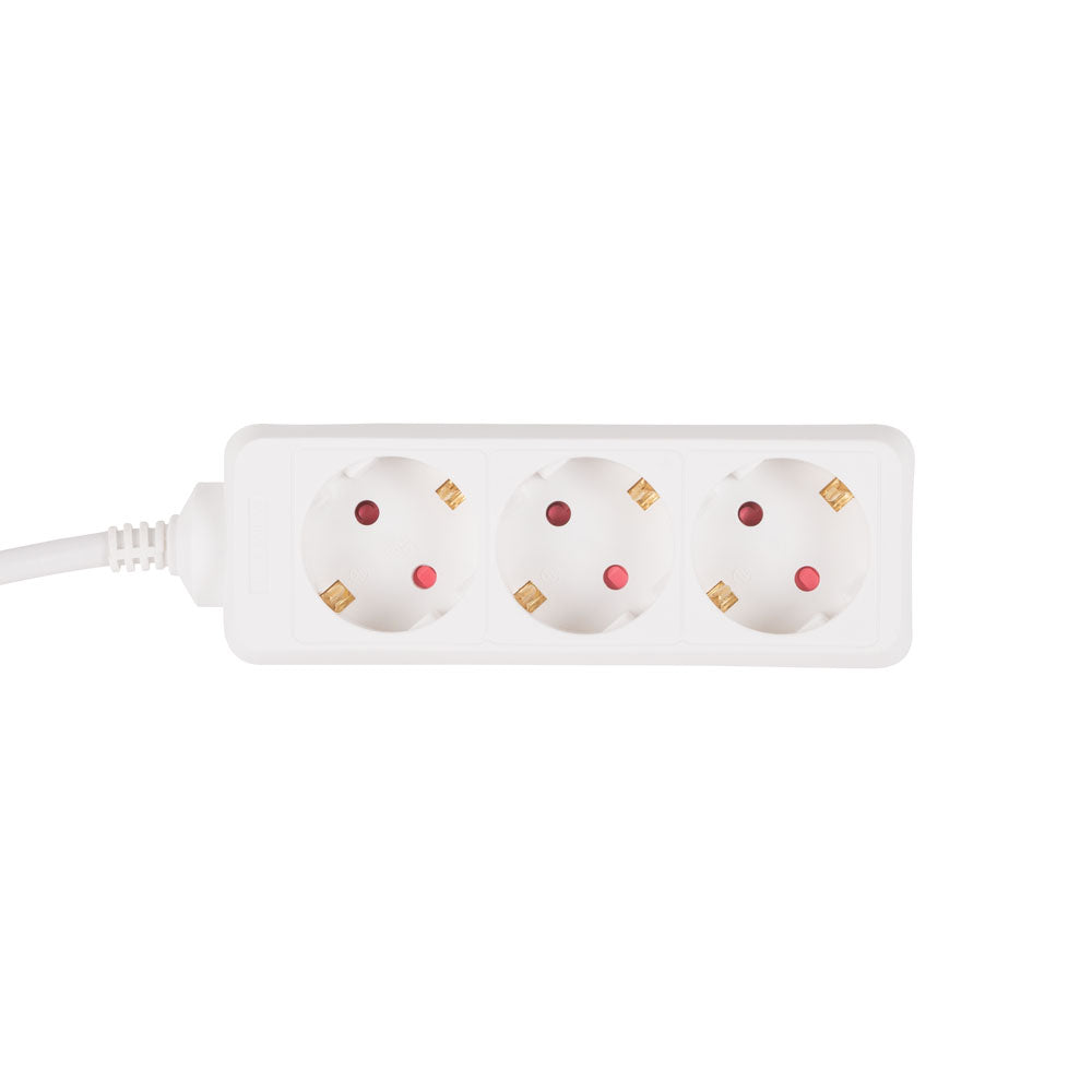 Prelungitor electric 3 m, 3 prize, cablu 3x1.5 mm?
