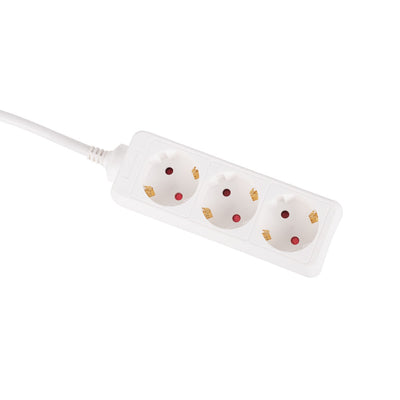 Prelungitor electric H-L 5 metri, 3 prize, cablu 3x1.5 mm