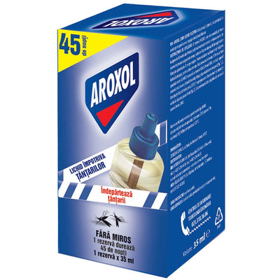 Rezerva lichid aparat electric antitantari Aroxol 35ml
