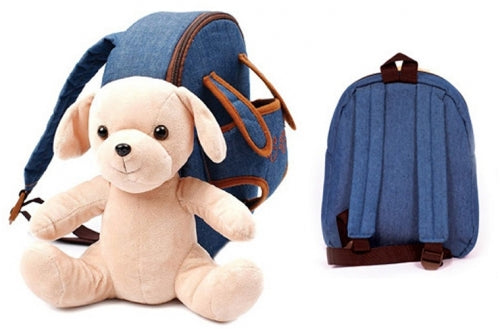Ghiozdan gradinita albastru Baby Animals Dog S-Cool