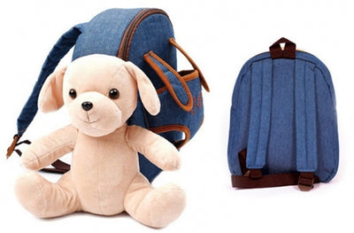 Ghiozdan gradinita albastru Baby Animals Dog S-Cool