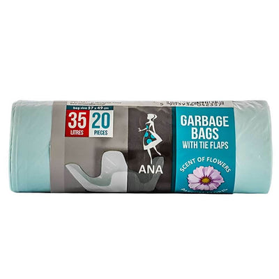 Saci menajeri parfumati cu urechi Anna 35l 20buc