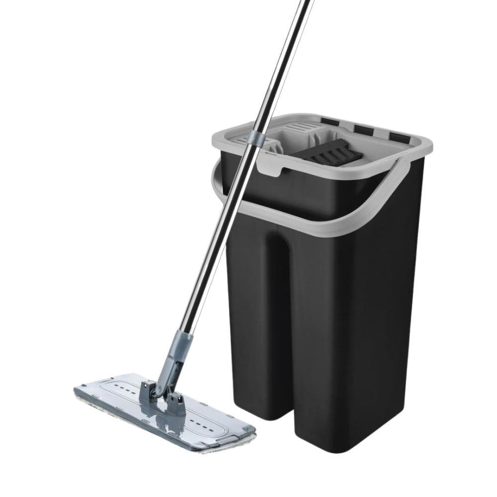 Set curatenie galeata 8 litri cu doua cuve si mop profesional