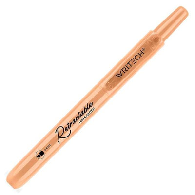 Textmarker Retractabil Writech Pastel Portocaliu Cadmium