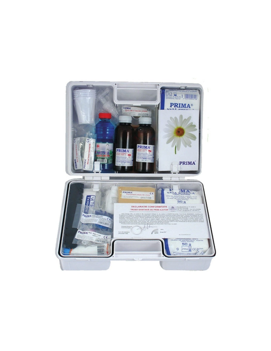 Trusa sanitara de prim ajutor detasabila avizata MS Prima