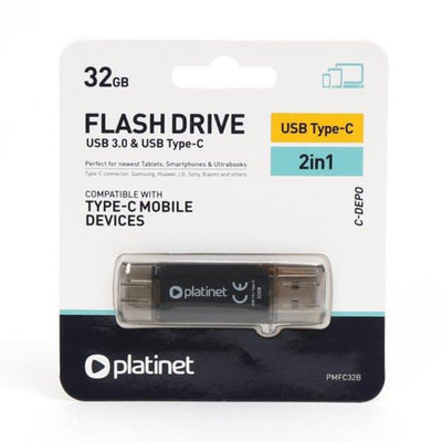 USB 3.0  Flash Drive 32GB Platinet