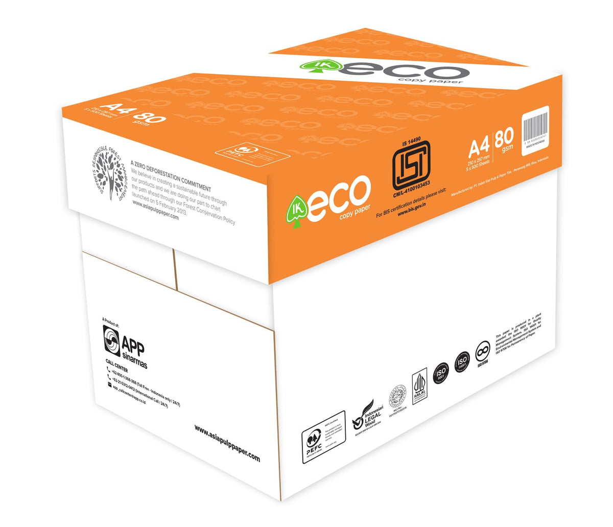 Hartie Copiator A4, 80G/Mp, 500 Coli/Top, Clasa A, Pol Copy