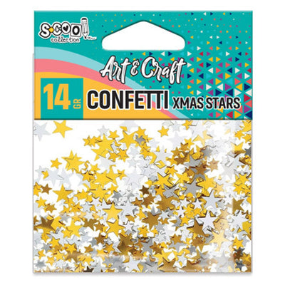 Accesorii craft, confetti stelute, 14 gr - S-COOL