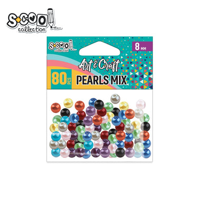 Accesorii craft, margele, 80 buc/set - S-COOL