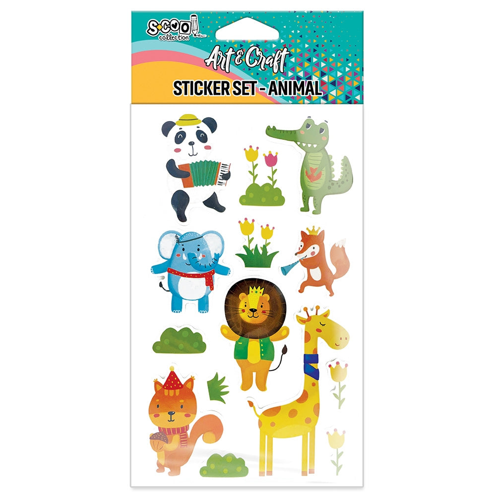 Accesorii craft, stickere 3D, Animale - S-COOL