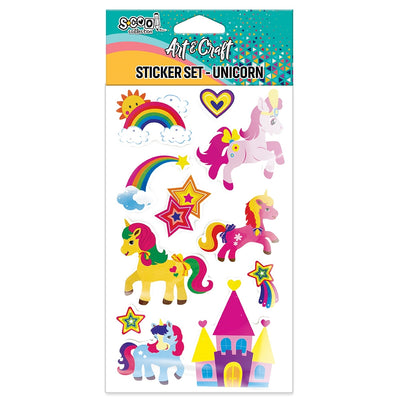 Accesorii craft, stickere 3D, Unicorni 1 - S-COOL