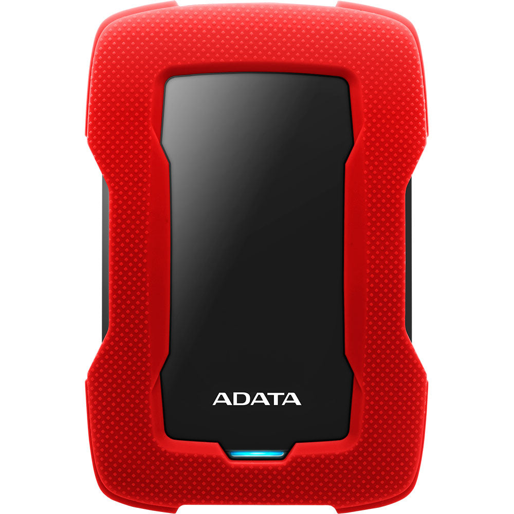 Hard Disk extern ADATA HD330, 1TB, USB 3.2, rosu