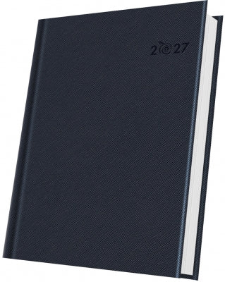 Agenda datata 2027 Herlitz Premium Deluxe Ortisei, A5, 352 pagini, coperta din piele sintetica