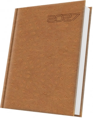 Agenda datata 2027 Herlitz Premium Deluxe Arno, A5, 352 pagini, coperta din piele sintetica