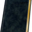 Agenda datata 2027 Herlitz Premium Deluxe Chia, A5, 352 pagini, coperta din piele sintetica, margini folio auriu