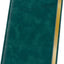 Agenda datata 2027 Herlitz Premium Deluxe Chia, A5, 352 pagini, coperta din piele sintetica, margini folio auriu