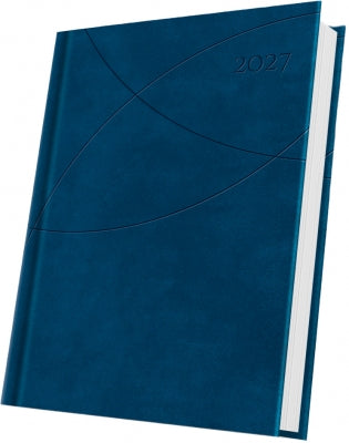 Agenda datata 2027 Herlitz Premium Deluxe Favignana, A5, 352 pagini, coperta din piele sintetica