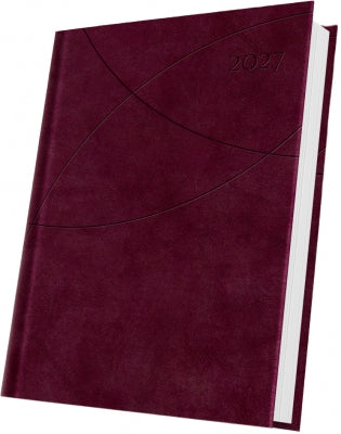 Agenda datata 2027 Herlitz Premium Deluxe Favignana, A5, 352 pagini, coperta din piele sintetica
