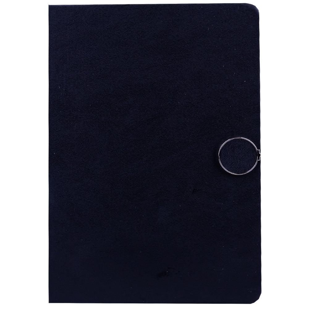 Agenda nedatata 25k, cu magnet,negru 96 file