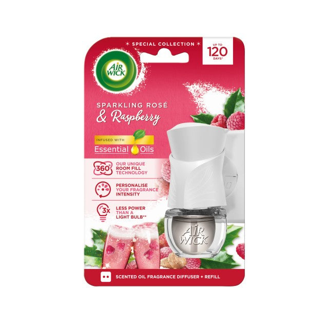 Odorizant Camera Electric Airwick Cu Rezerva 19Ml - Zmeură