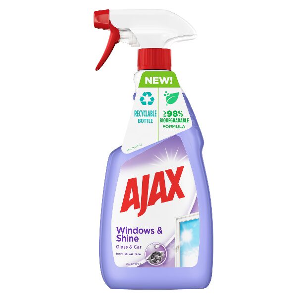 Solutie curatat geamuri Ajax cu pulverizator 500ml