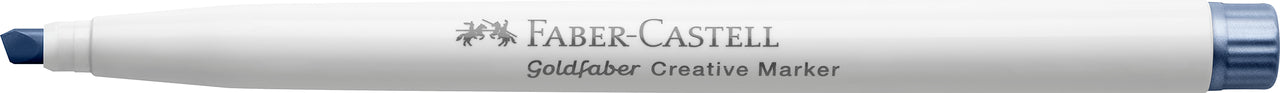 MARKER CREATIV GOLDFABER ALBASTRU METALIZAT 553 C FABER-CASTELL