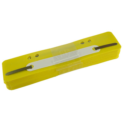 Alonje din plastic A5 ,25 buc/set EVOffice - galben