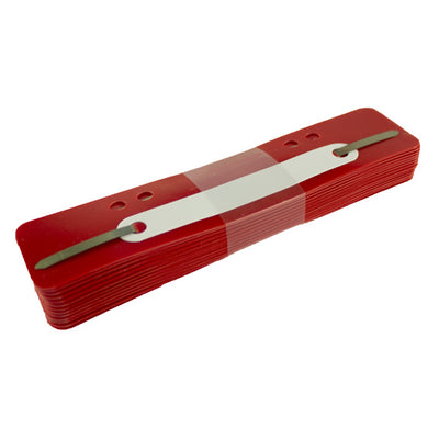 Alonje din plastic A5 ,25 buc/set EVOffice- rosu