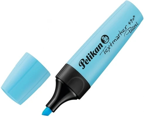 Textmarker Culoare Albastru Pastel, Pelikan
